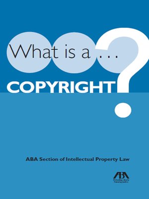 cover image of What Is a Copyright?
